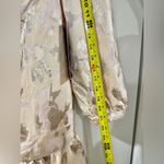 Tuckernuck Palmerston Dress M Champagne Gold Fil Coupé Midi Occasion NWT Size M Photo 13