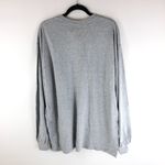 Love Tribe  Womens Top T Shirt New York Tiger 1985 Long Sleeve Gray 2X Photo 2