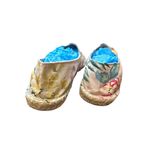 Cath Kidston Womens Floral Glitter Espadrilles Size 7 Yellow Photo 4