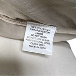 Mac Duggal  Cape Back Fringe Beaded Robe Dress Size Large Style #94044 in Nude Photo 11