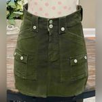 American Eagle AE Super Hi-Rise A-Line Green Corduroy Mini Skirt - Sz 2 -NWT Photo 9