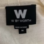 W By Worth NWT!  Aquamarine and Off White Dip Dye Cardigan Size Medium Photo 3