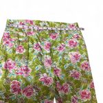 Jones New York Vintage Sport Bold Floral Capri Stretch Pants Photo 5