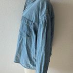 Levis Women's NWT Denim Blue Button Up Top Photo 1