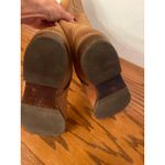 J.Crew tall leather riding boots zip up size 7 1/2 color is tan Photo 9