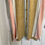 Rip Curl Pink and Yellow Shirt Dress Size Large striped trendy gorpcore retro Photo 1