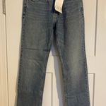 ZARA - Size 4 - TRF STRAIGHT LEG JEANS WITH A HIGH Photo 1