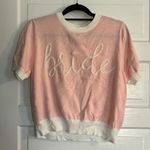 Glitter Bride Short Sleeve Blouse — Queen of Sparkles Pink Photo 0