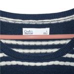 Croft & Barrow  Navy and White Striped Tank Top Photo 3