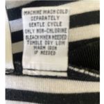 Jason Maxwell  Top Women 2X Black White Striped Crew‎ Neck 3/4 Sleeve Pullover Photo 7