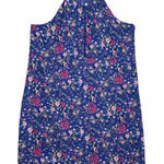 Everly  Periwinkle Floral Sun Dress Size Small Photo 0
