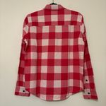 Pact  Mila Flannel Shirt Women’s S Red Gingham‎ 100% Organic Cotton NWT Photo 4