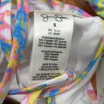 Jessica Simpson  Tie-Dyed Cropped Keyhole Cami Bikini Top Size XL‎ NWT Photo 10