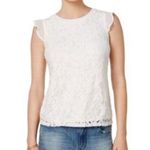 Maison Jules Womens Flutter Knit Blouse sz XXS Photo 0