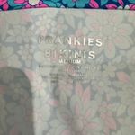 Frankies Bikinis Swim Long Sleeve Shrug in All Over Blue Floral, Size M Size M Photo 1