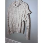 joe's jeans  Cream turtleneck Ruffle Sweater Women's Large $278 NWT Photo 7