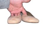 Franco Sarto Guliana Suede Leather Pumps Women's Size 6.5 Tan Chunky Heel Shoes Photo 2