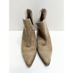 Steve Madden  Boots Womens Size 9.5 Suede‎ Pointed Toe Block Heel V Cut Booties Photo 5