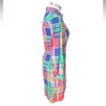 Talbots Madras Shirtdress Multicolor Size 2 Photo 2