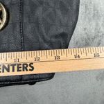 Michael Kors  Jet Set Signature Tote Bag Black Leather Purse Shoulder Bag Shopper Photo 7