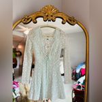 Free People  Petra seafoam green lace mini dress nwot Xs Photo 1