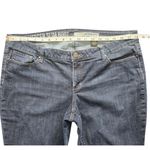 DKNY Jeans Mercer Slim Boot Cut Mid Rise 5 Pocket Size Dark Blue 16x32 Photo 2