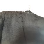 WOUNDED: Vintage 70s/80s Beaded Black Wool Jacket Size 12 Photo 5