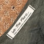 We The Free Free People Olive Sz S Lightweight Breezy Swing Tank top Strappy Back Flowy Photo 6