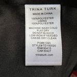 Trina Turk Women's Hana Dress Indigo Size 6 Floral Bright Black Pink Party Photo 14