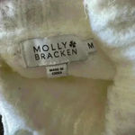 Molly Bracken  Fuzzy Sweater Cream Turtleneck sweater Photo 8