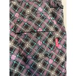 Betty Rides Women's Medium Pink Black Blue Ski Snowboarding Snow Pants Pockets Photo 8