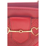 Juicy Couture Red Love Is Juicy Satchel - Hearts in Cool Red Photo 3