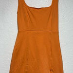 Showpo Orange Slit Mini Sundress Photo 0