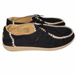 Hey Dude  Black Crochet Wendy Shoes Sneakers size 8 Photo 1