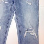 Maurice's Edgely Maurice’s High Rise Mom Button Fly Distressed Jeans Women’s 12‎ Short Photo 5