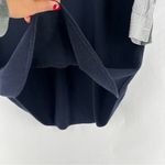 Madewell Mixed Media Sweater Dress Cotton V Neck Striped Long Sleeve Preppy Photo 8