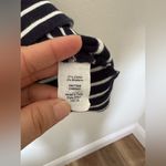 J.Crew  Factory Navy Striped Long Sleeve Sweater Dress Small Photo 3