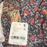 Free People Overtime Printed Pants Black Size M Photo 4