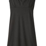 Patagonia  • Magnolia Spring Dress black jersey knit a-line halter Photo 1