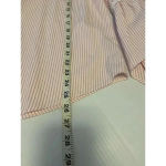 Spence Pink White Striped Top 3/4 Sleeve Floral Lace‎ Embellished Blouse Size L Size L Photo 9