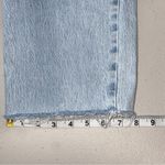 PacSun Stretch 90s Boyfriend High Rise Light Blue Denim Wash Raw Hem Jeans 25 Photo 11