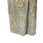 Chelsea Cambell 100% Silk Paisley Print Wrap Skirt‎ Size 8 Petite Tan Photo 2
