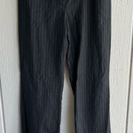 Dolce & Gabbana  Women’s Black Pinstripe Wool Trousers Size 42 IT Photo 0