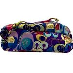 Coach  Poppy Backpack with Wide Adjustable Straps and Multicolor Vibrant Print Photo 4