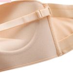Magic Bra Strapless Nude Bra Front Closure Sz 38 Molded Cup–Cup Size Not Listed Photo 6