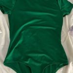 TJ Maxx Green square neck Bodysuit   Photo 1