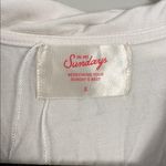 In My Sundays Champange Print Short sleeve and Short Size Small White Photo 3