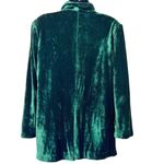 English Factory Green Velvety Velour Blazer Photo 13