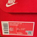 Nike New Dunk Low Black and Orange Sneakers Youth 6 1/2 or Women’s Size 8 Photo 1