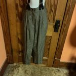 Vtg 80s smarty pants NY plaid suspender pants Size undefined Photo 5